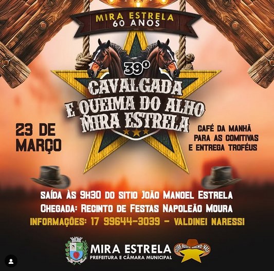 cavalgada mira estrela