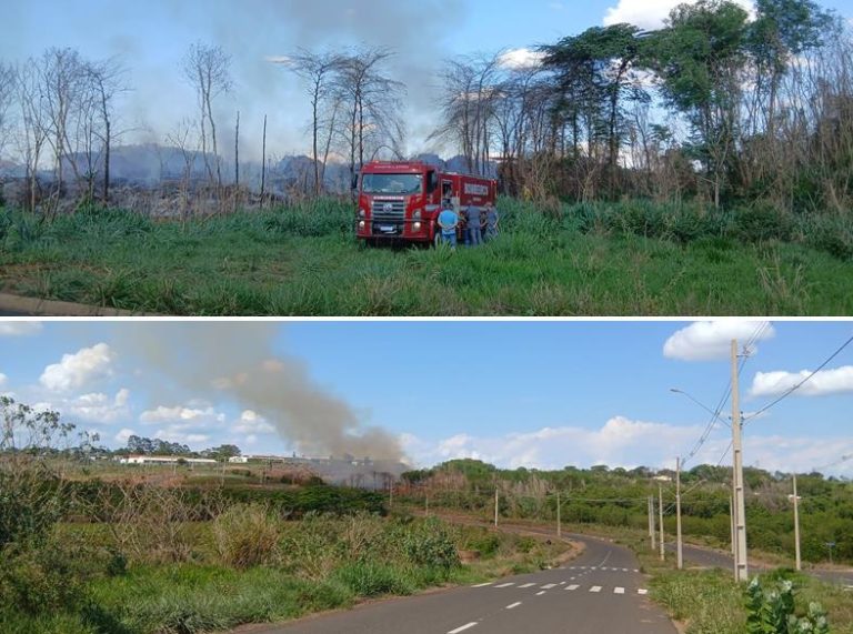 incendio na avenida manca