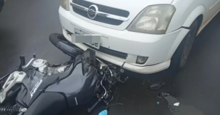 colisao carro moto ibitinga